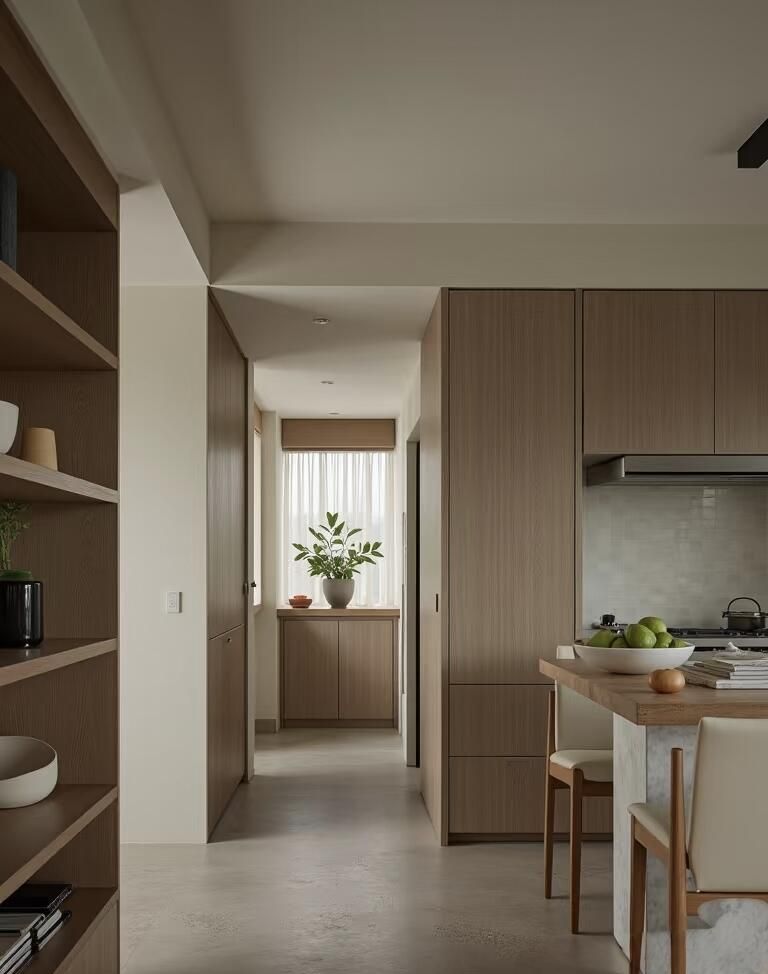 看看你家的中古风推门瞬间，仿佛隐居山林，所有喧嚣都被隔绝在外 - 家居知识