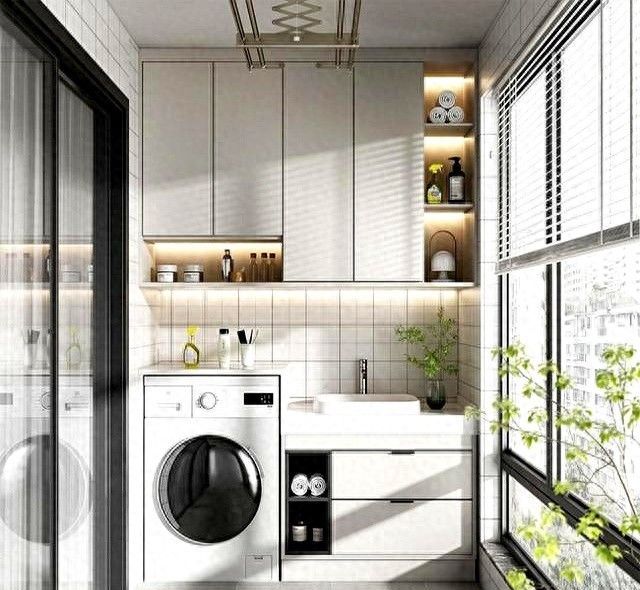 6招打造高级实用阳台柜,YYDS设计攻略! 阳台柜这样设计,YYDS!6招让你家阳台好用又高级 - 家居知识