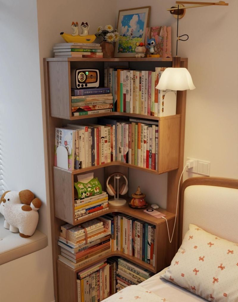 年轻人抛弃传统床头柜,新式做法既高级又实用 “床头柜”已逐渐退出中国家庭!看年轻人的新式做法,高级还实用 - 家居知识