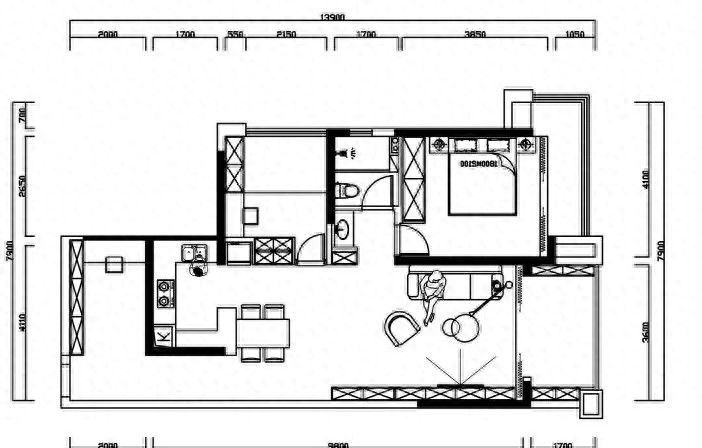 80㎡现代轻奢，优雅设计+高级配色，刚需房秒变豪宅范