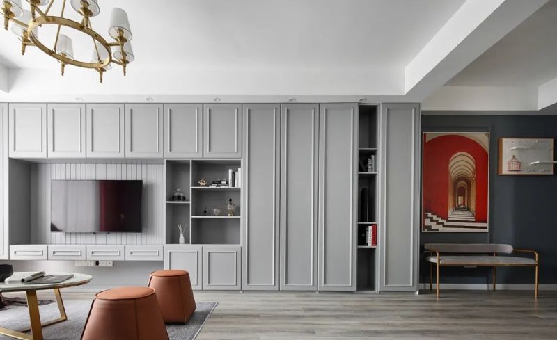 80㎡现代轻奢，优雅设计+高级配色，把刚需房也装出豪宅气质 - 家居知识