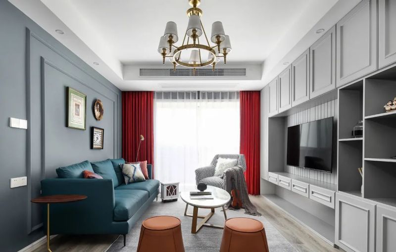 80㎡现代轻奢，优雅设计+高级配色，把刚需房也装出豪宅气质 - 家居知识