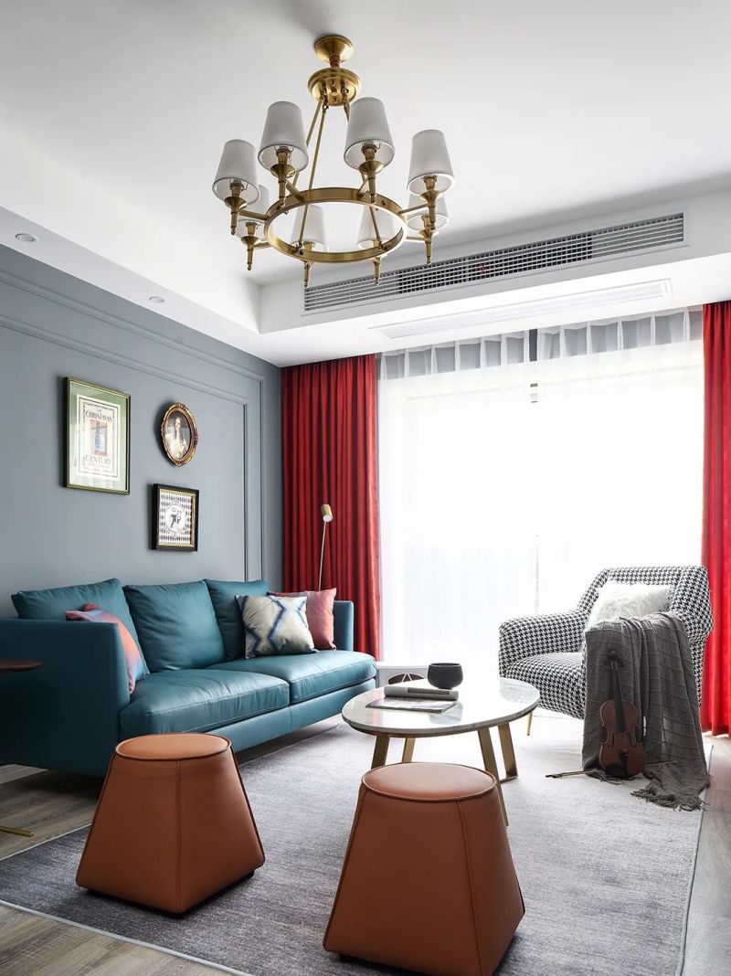 80㎡现代轻奢，优雅设计+高级配色，把刚需房也装出豪宅气质 - 家居知识