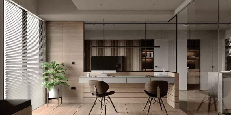 高级灰与原木的完美搭配，打造质感家居空间