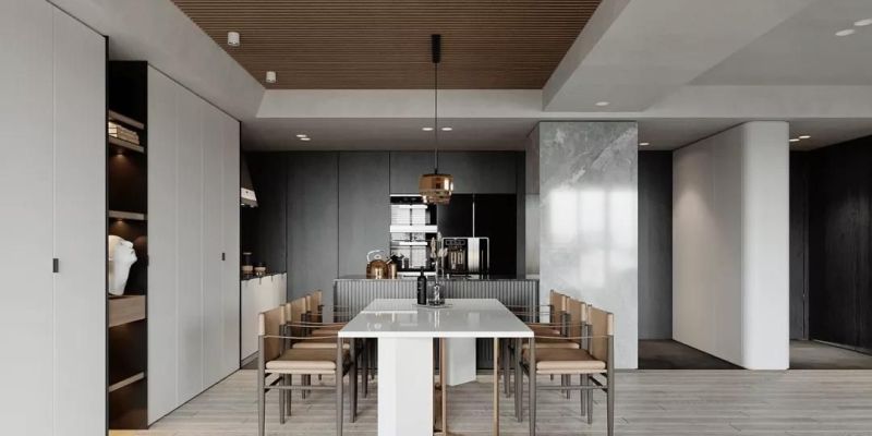 高级灰+原木，太赞了 - 家居知识