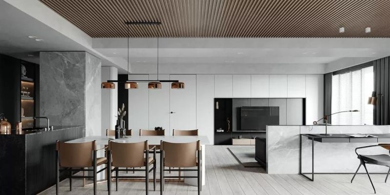 高级灰+原木，太赞了 - 家居知识