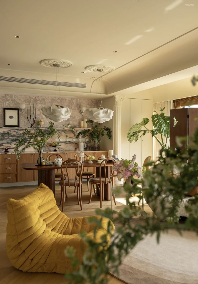 细节多到炸裂！美式混搭法式，装出 “家人抢着回家” 的温暖小窝！ - 家居知识