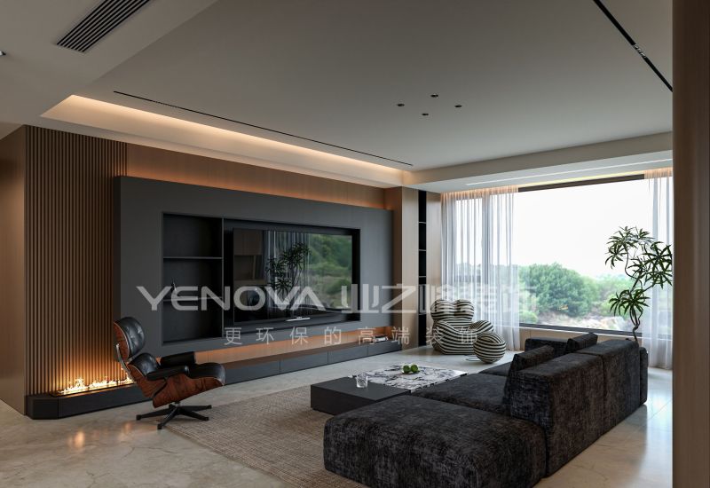 唐山国茂府140平方米意式现代风格装修效果案例|业之峰装饰 - 家居知识