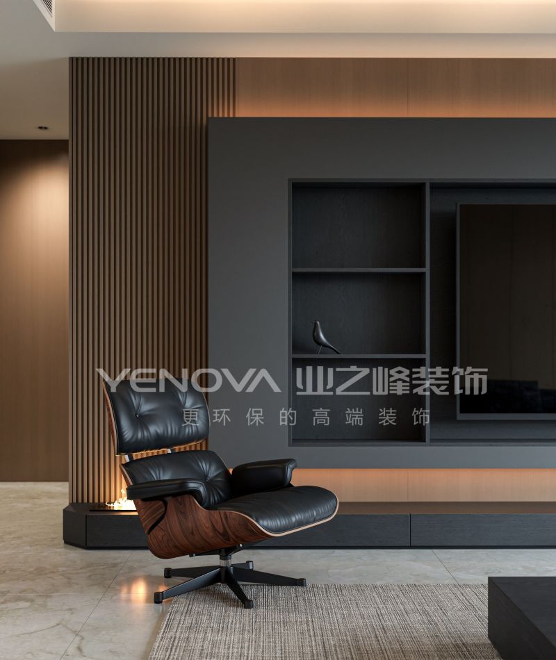 唐山国茂府140平方米意式现代风格装修效果案例|业之峰装饰 - 家居知识