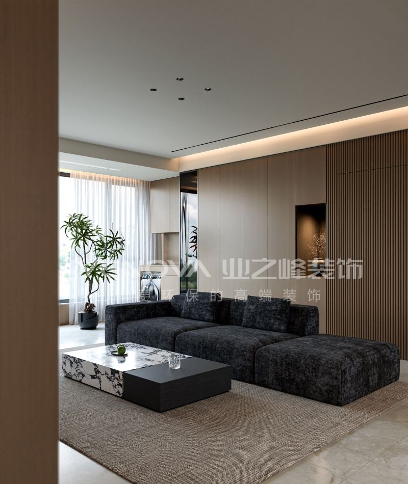 唐山国茂府140平方米意式现代风格装修效果案例|业之峰装饰 - 家居知识