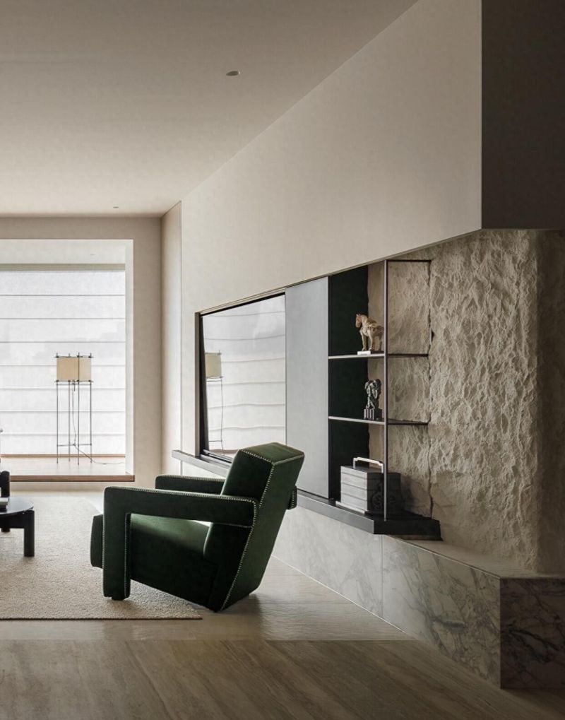 极简住宅中的克制奢华，高级感藏于细节