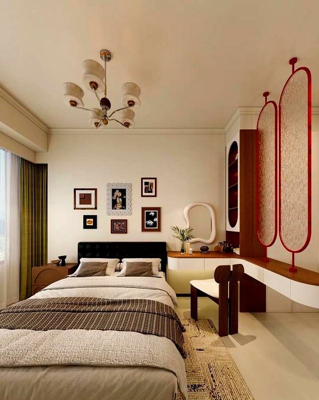 奶油色×中古风，这个 100㎡小家，装出了时光沉淀的温柔质感 - 家居知识