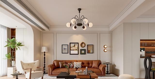 122㎡中古风装修,重组空间放大舒适度的慢叙时光故事 慢叙时光故事,122㎡中古风装修,重组空间放大舒适度 - 家居知识