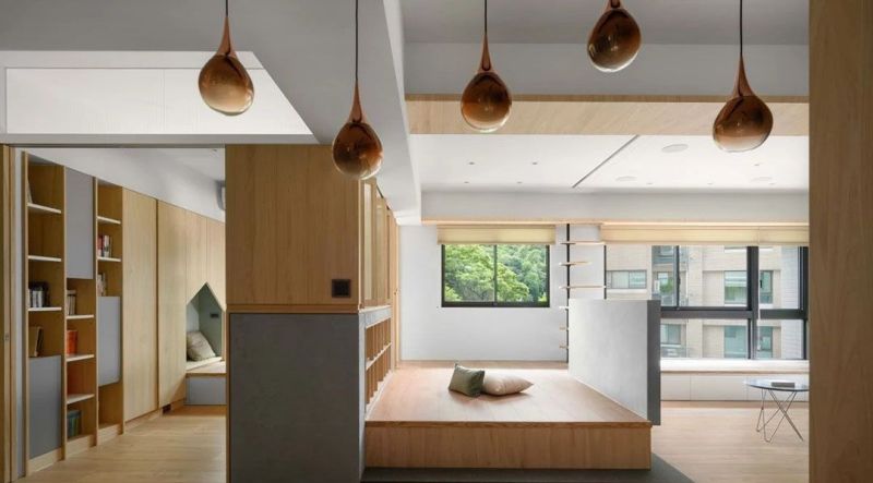 还好老婆当初坚持日式装修，125㎡公寓才能拉满治愈感，太舒服了 - 家居知识