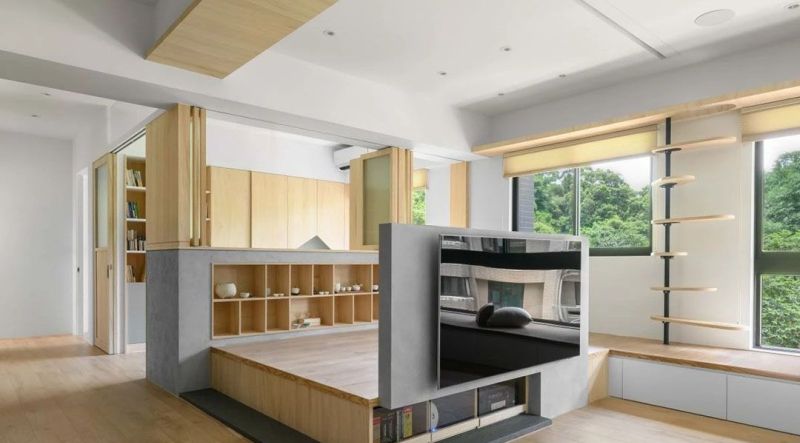 还好老婆当初坚持日式装修，125㎡公寓才能拉满治愈感，太舒服了 - 家居知识