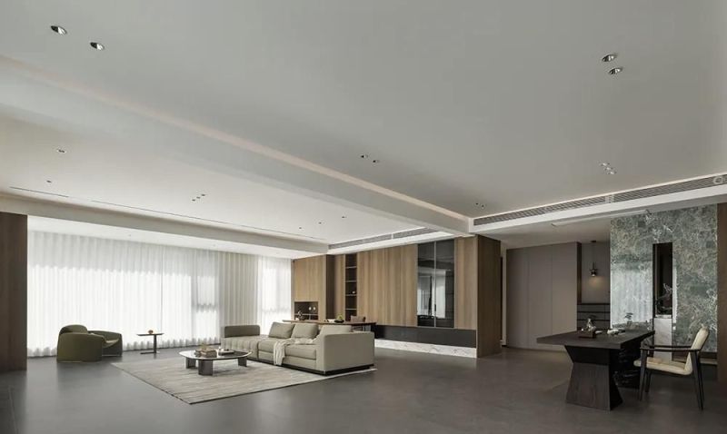 305㎡简约大平层，原木风温柔得恰到好处 - 家居知识