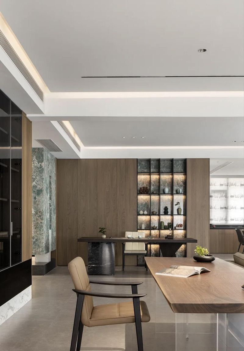 305㎡简约大平层，原木风温柔得恰到好处 - 家居知识