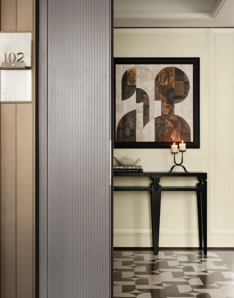 轻奢样板间，家也可以这么有气场 - 家居知识