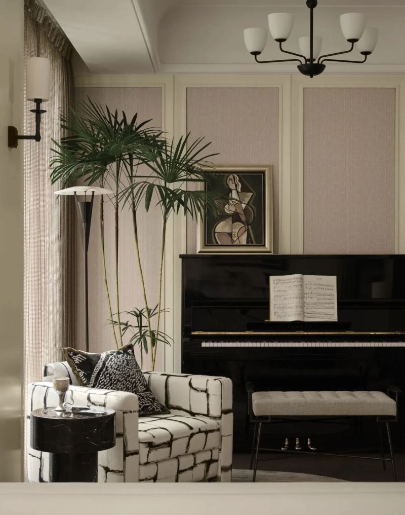 轻奢样板间，家也可以这么有气场 - 家居知识