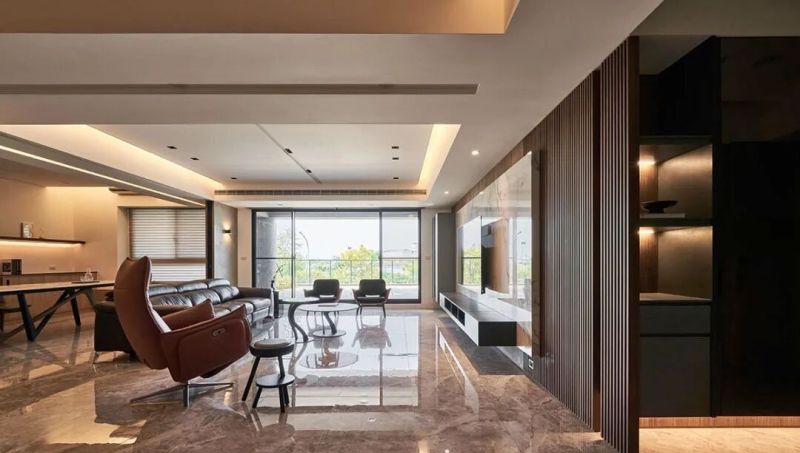 181.5㎡轻奢宅完美复刻巴黎午夜沙龙,居家艺术感拉满! 把巴黎午夜沙龙搬进家!181.5㎡轻奢宅太会了 - 家居知识