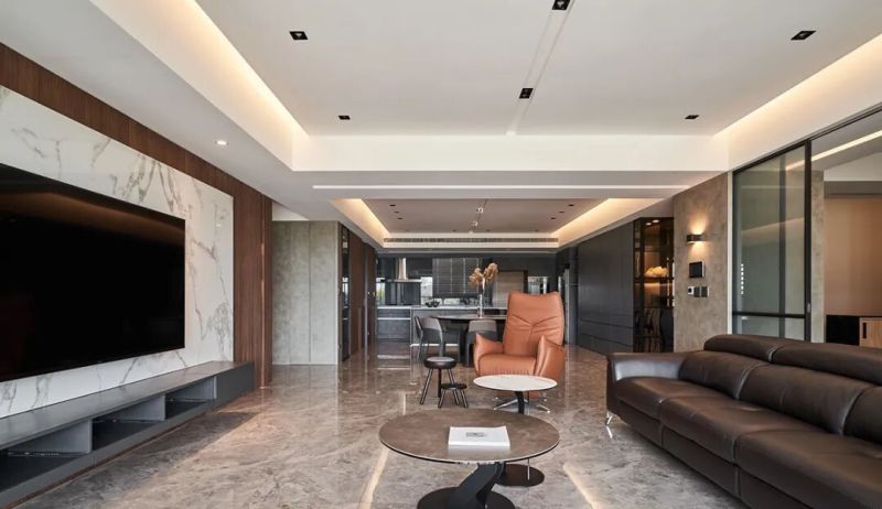 181.5㎡轻奢宅完美复刻巴黎午夜沙龙,居家艺术感拉满! 把巴黎午夜沙龙搬进家!181.5㎡轻奢宅太会了 - 家居知识