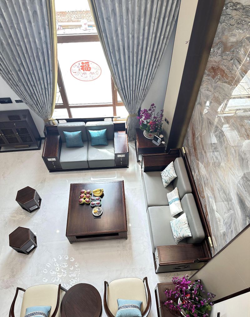 美院父母自装新中式老家,工作日归家遇见别样烟火 回老家|美院父母自装的新中式装修🏘印象里很少在工作日回来 - 家居知识