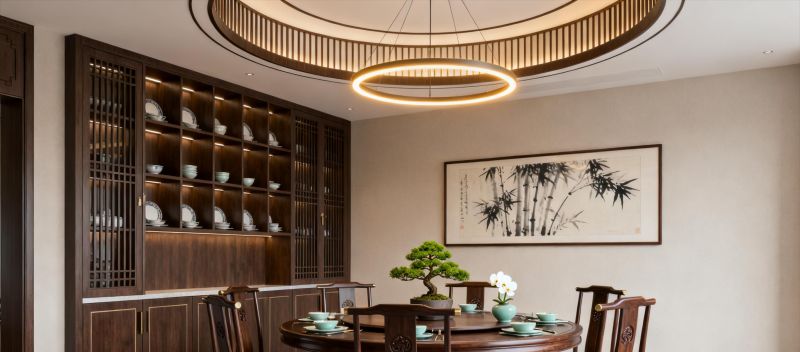 280㎡新中式空间,让世界瞬间安静的魔力居所 当 280㎡空间遇见新中式,有着能让世界安静下来的魔力 - 家居知识