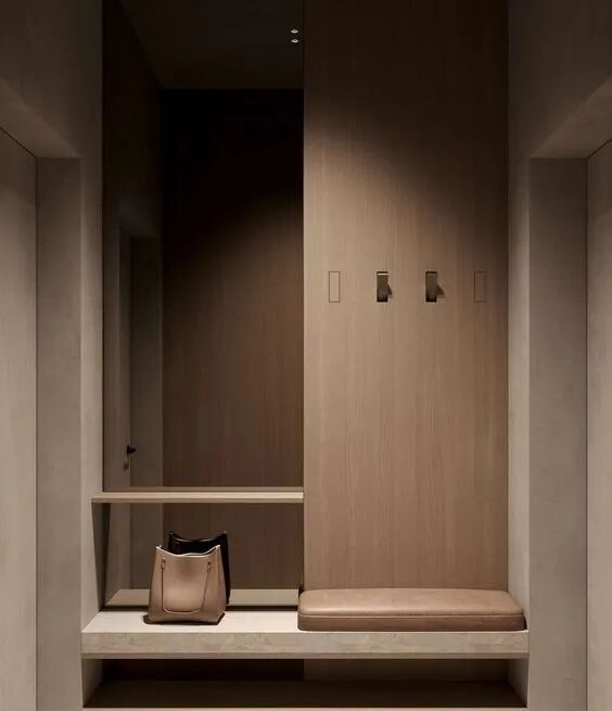 鞋柜设计的小心思——换鞋凳 - 家居知识