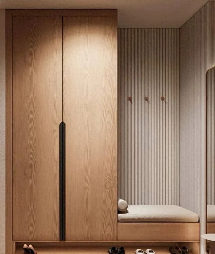 鞋柜换鞋凳设计，实用与美观的完美结合