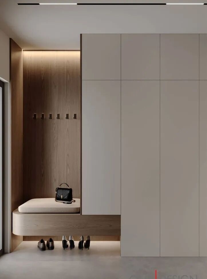 鞋柜设计的小心思——换鞋凳 - 家居知识