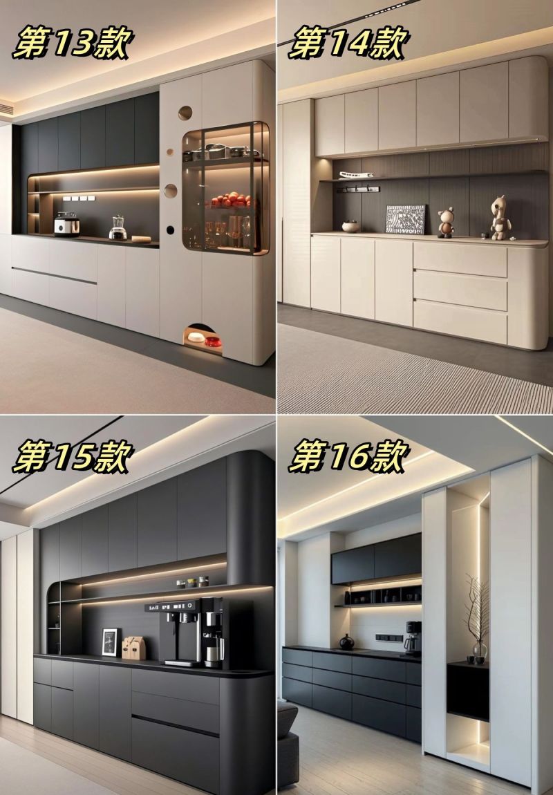 2025年餐边柜流行设计,颜值与功能兼具 2025年餐边柜这样设计,好看又实用! - 家居知识