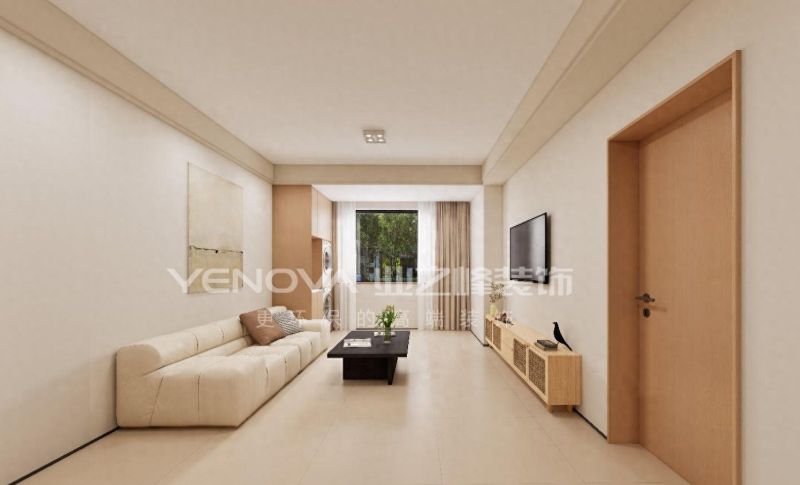 唐山中天·南湖玥110㎡现代风格装修案例赏析