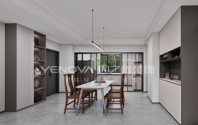 唐山金隅金成府110平方米现代风格装修效果案例|业之峰装饰 - 家居知识