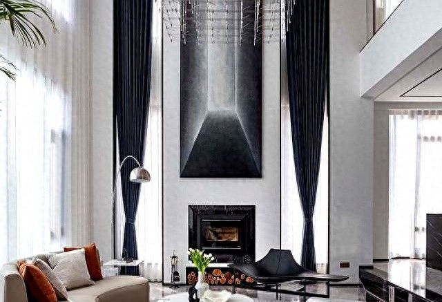 400㎡现代别墅艺术装修，张力拉满封神之作