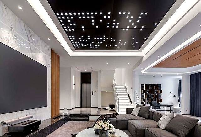 400㎡现代别墅装修封神。艺术张力直接拉满！ - 家居知识