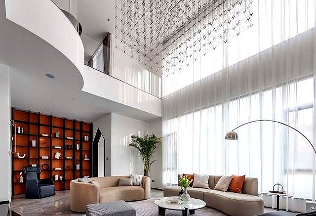 400㎡现代别墅装修封神。艺术张力直接拉满！ - 家居知识