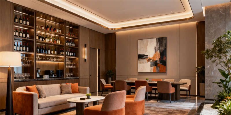 蚌埠5800平酒店装修,现代轻奢风格打造高端舒适空间 蚌埠5800平酒店装修:打造现代轻奢风格舒适品质空间 - 家居知识