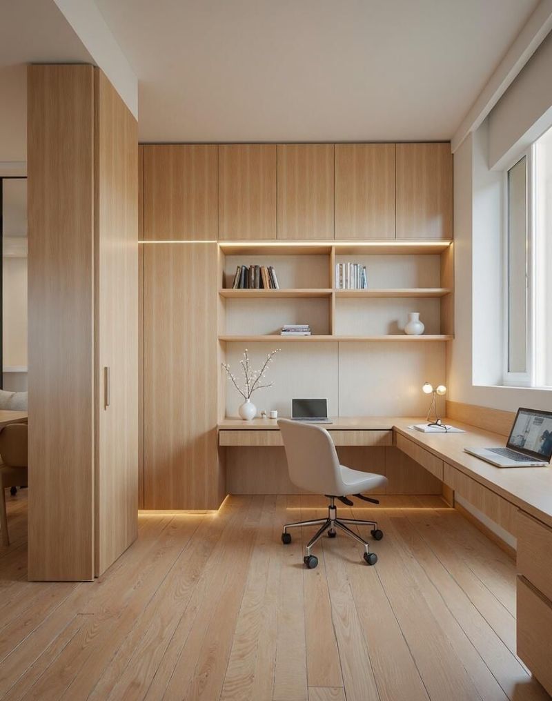 奶油原木风装修太有实力！入户就已挪不开眼～ - 家居知识