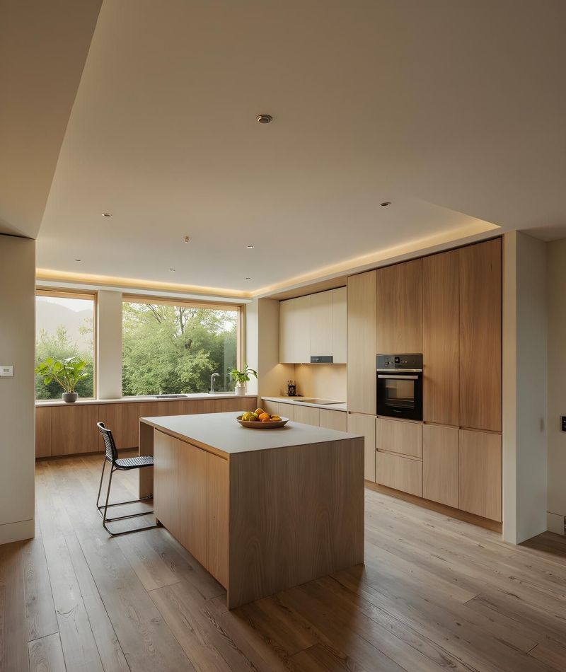 不敢相信！120㎡原木风竟比邻居180㎡还显大这次原木风真的玩大了 - 家居知识