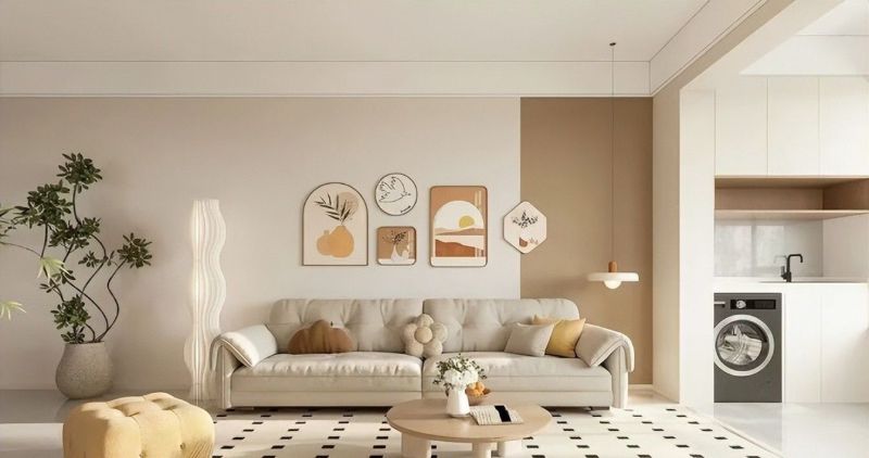 幸福里110㎡奶油风 | 装完直接封神，是心动到犯规的温柔风 - 家居知识