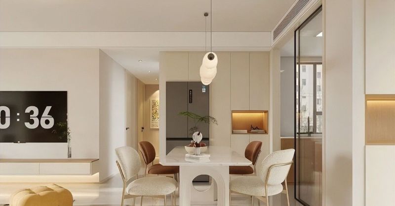 幸福里110㎡奶油风 | 装完直接封神，是心动到犯规的温柔风 - 家居知识