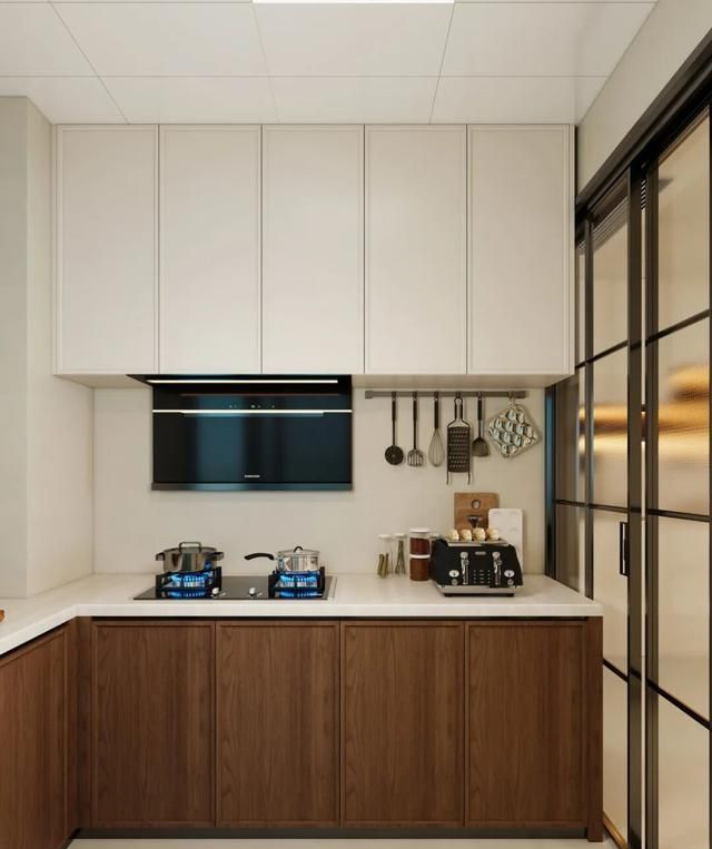 奶油色与中古风碰撞,100㎡小家演绎时光温柔质感 奶油色×中古风,这个 100㎡小家,装出了时光沉淀的温柔质感 - 家居知识