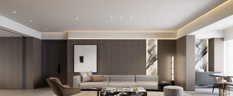 藏在细节里的高级感，现代轻奢风的全屋美学