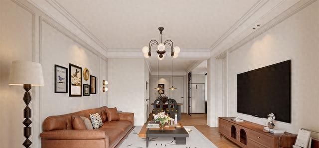 122㎡中古风装修，重组空间放大舒适感，慢叙时光故事