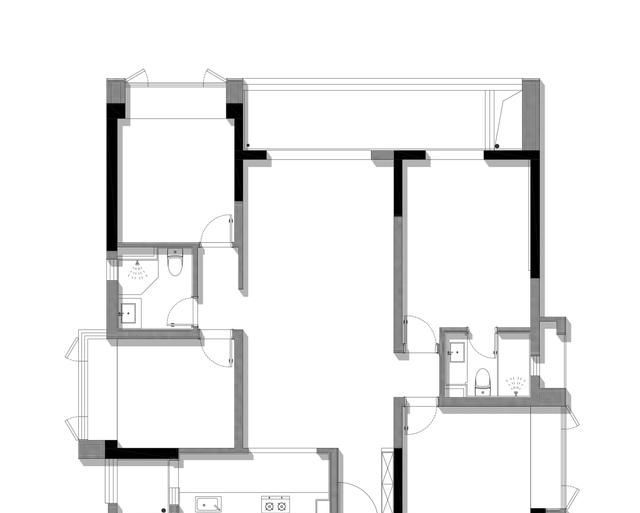 142㎡中古混搭风之家，开放式布局演绎复古与现代的完美碰撞