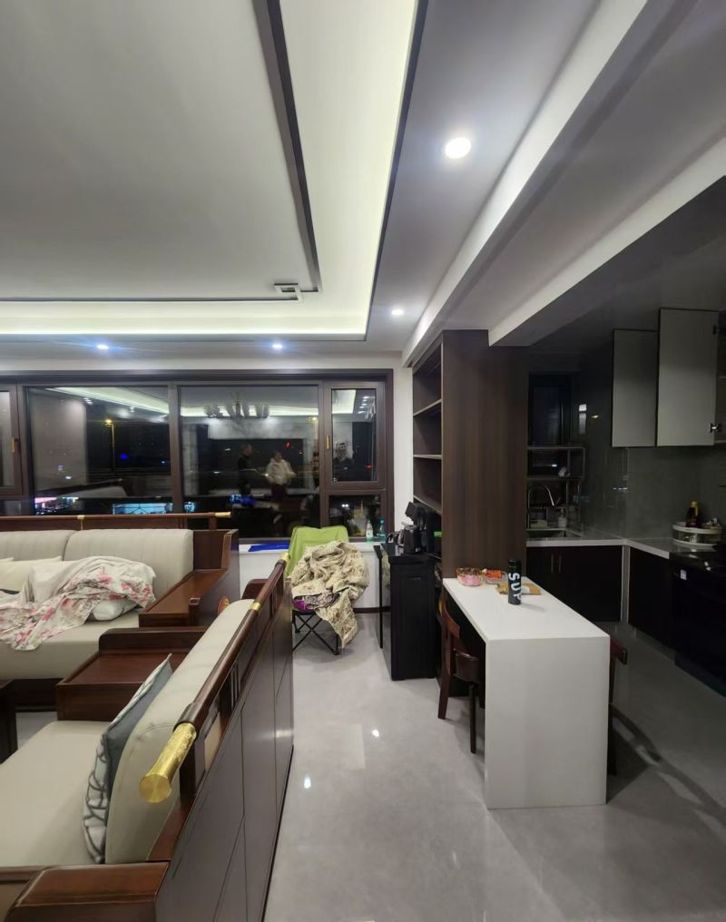 和悦府新中式家装完工实景解析＆对称美学与实木质感的落地实践 - 家居知识