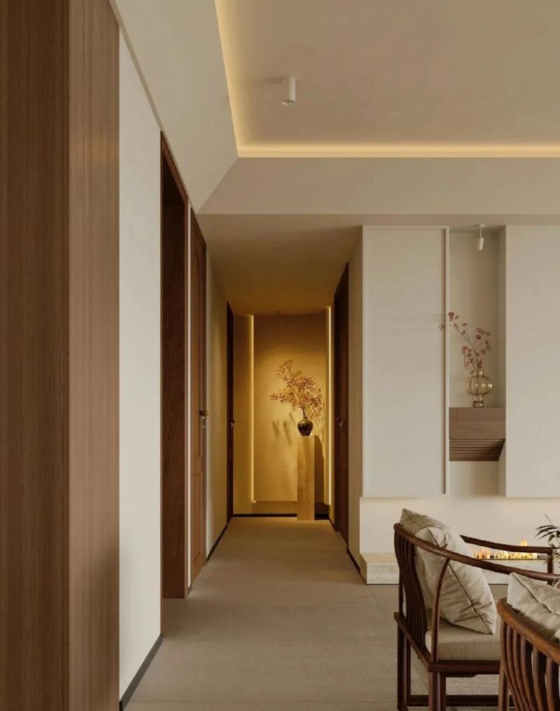 宋式美学与新中式碰撞，低调奢华的高级感，越住越舒适