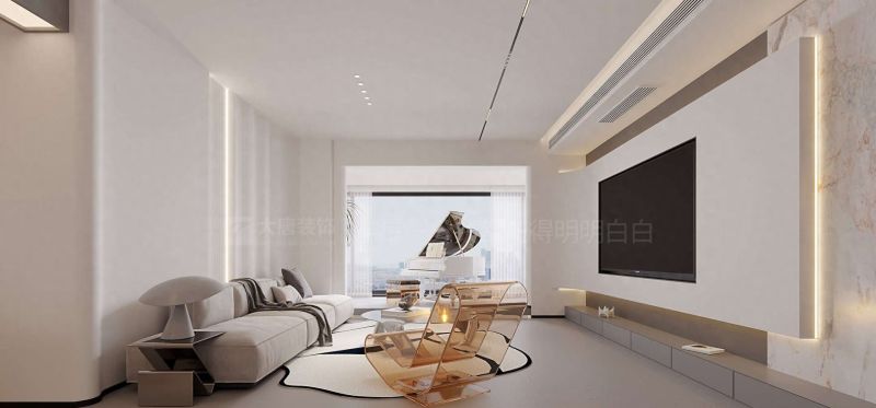 170㎡现代极简风装修,打造个性与温度并存的家居空间 株洲装修设计:170㎡现代极简风装修,有个性而不失温度的住所 - 家居知识