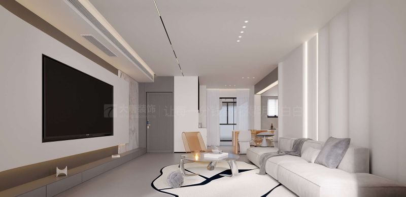 170㎡现代极简风装修,打造个性与温度并存的家居空间 株洲装修设计:170㎡现代极简风装修,有个性而不失温度的住所 - 家居知识