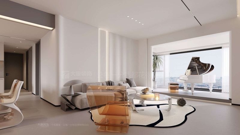 170㎡现代极简风装修,打造个性与温度并存的家居空间 株洲装修设计:170㎡现代极简风装修,有个性而不失温度的住所 - 家居知识